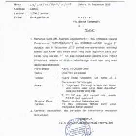 Foto Undangan Rapat Perihal Perkenalan Teknologi Terbaru dari KOREA<br>16 September 2015 7_2_2015_917_2015_10_15_