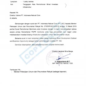 Foto Tanggapan Atas Permohonan Minat Investasi Infrastruktur<br>3 Oktober 2018 _marked