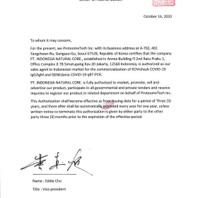 Foto Proteomtech_Letter of Authorization proteometech_letter_of_authorization